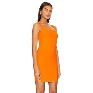 REVOLVE Susana Monaco Low Back Mini Dress in Popsicle Orange Medium NEW $178